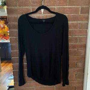 Black Long Sleeve Shirt from J. Crew